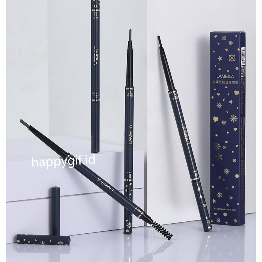 LAMEILA Blue Star Pensil Alis Geometry Eyebrow Colors Double Heads Eyebrows LA138 833