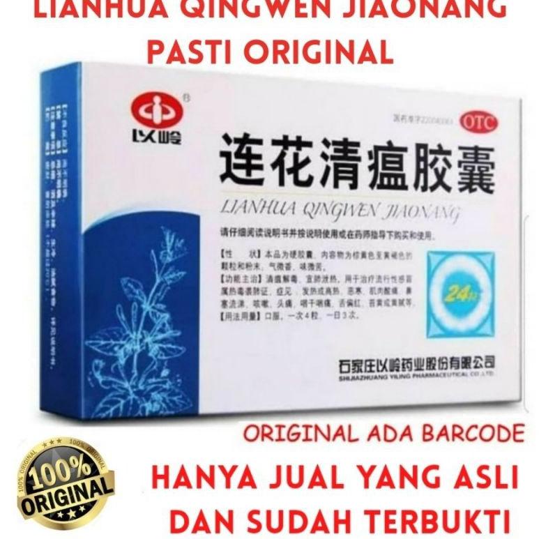 

[PROMO PZM79] 24KAPSUL LIANHUA QINGWEN JIAONANG DIRECT CINA IMPORT ORIGINAL OBAT HERBAL BATUK PILEK ASLI Sale