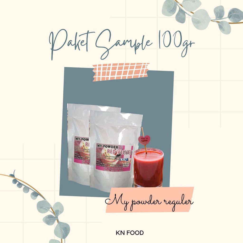 

Powder drink 1 ons/100 gr