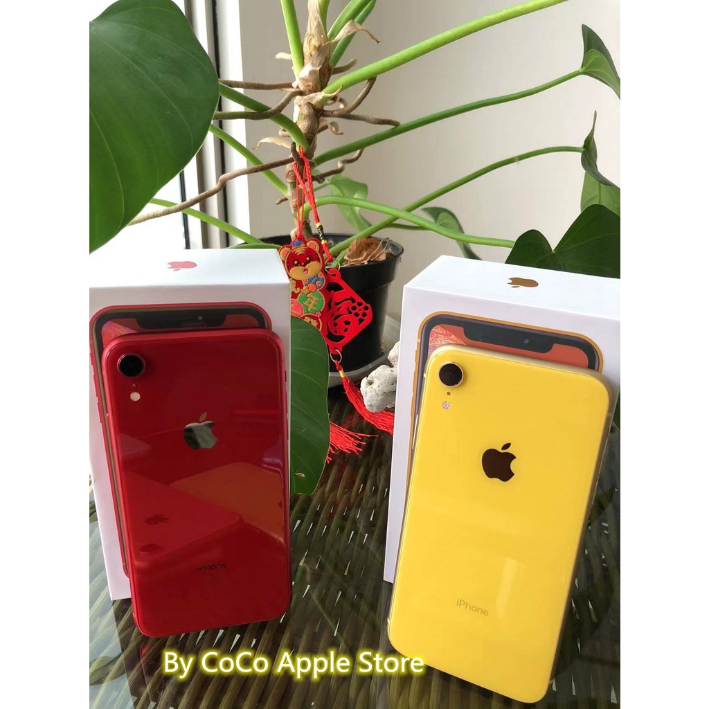 iPhoneXR 128GB All Sim Silent Fullset Original Second Mulus100% Like New 3utools All Green (Garansi 1 Tahun)