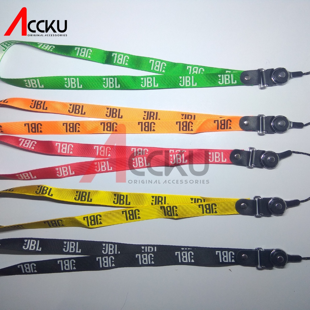 [ JBL ] Tali / Tali Gantungan Handphone Tali Lanyard Handphone Gantungan HP Tali HP Tali Handphone Tali Gantungan Kunci Tali Gantungan Kartu Bisa Gantung di Leher Tali Hp Model Kalung Tali Gantungan Lanyard Wrist Finger Hand Shoulder Strap Tali Gantungan