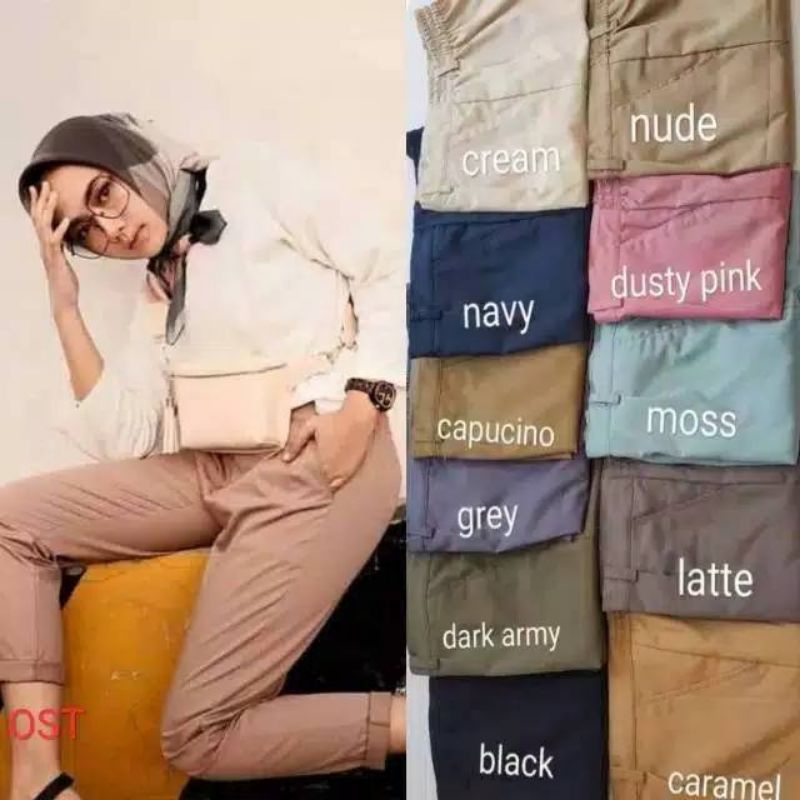 BAGGYPANTS XXL JUMBO// CELANA PANJANG WANITA