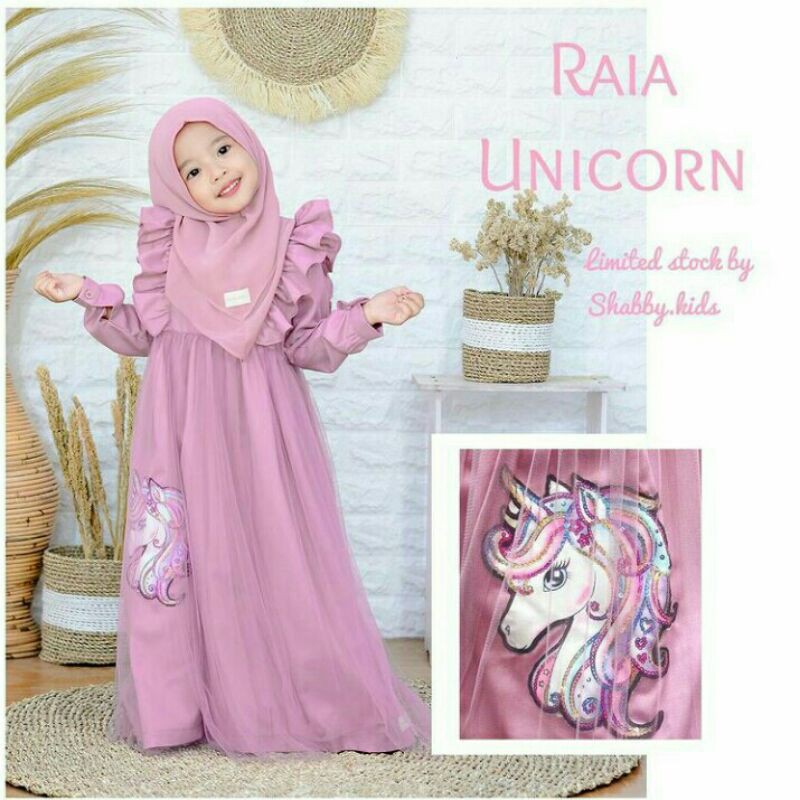 gamis uni corn 5 -6th