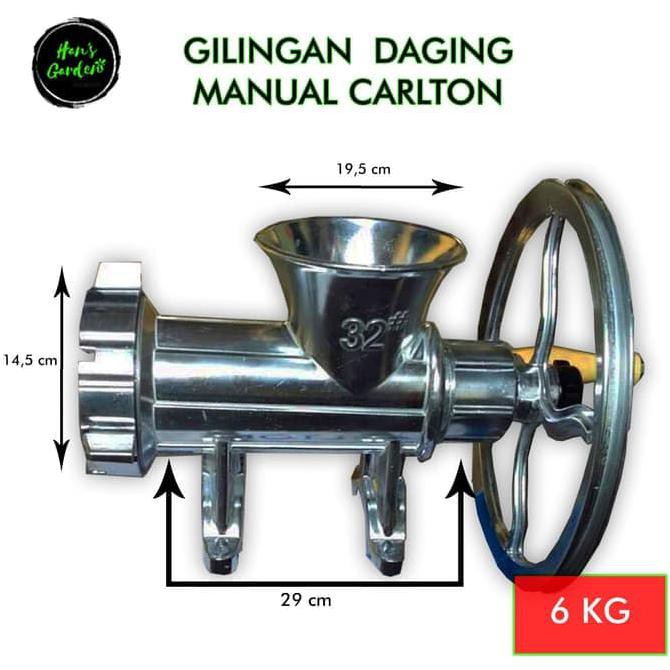 

* Gilingan Daging Ukuran 32 Calton