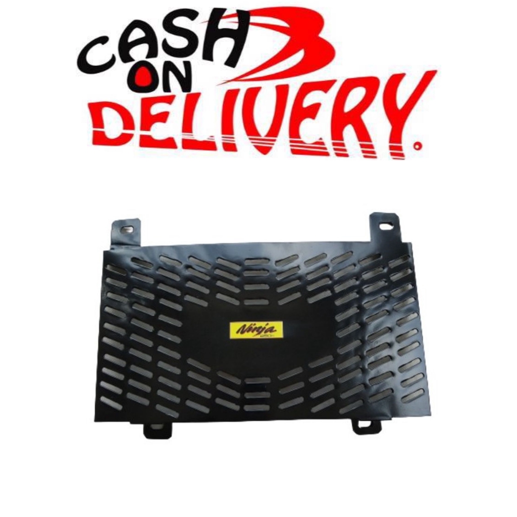 HITAM jual murah Cover Radiator Ninja 250 FI Import Tebal