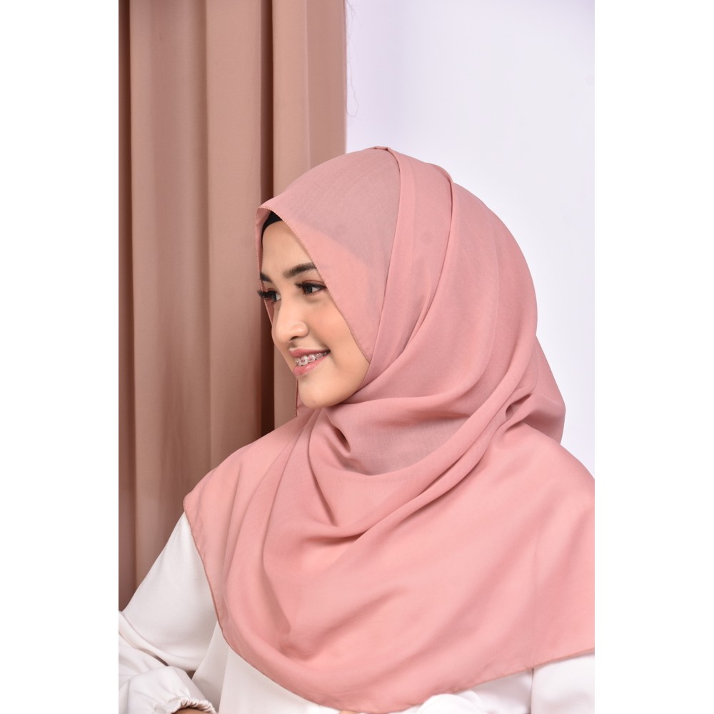 Pashmina Bella Bahan Pollycotton Premium Grade A Pasmina Pasminah Fasmina Murah-Milo
