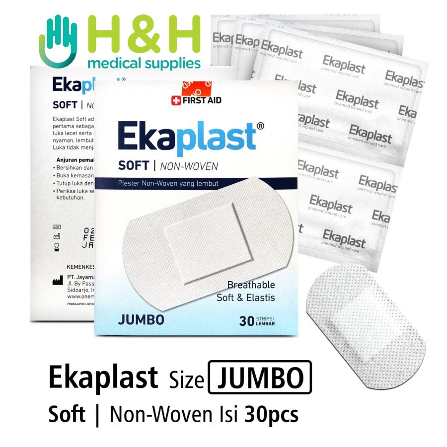 Ekaplast / Plester Non Woven / Plester Luka / Hansaplast / Ekaplast Jumbo