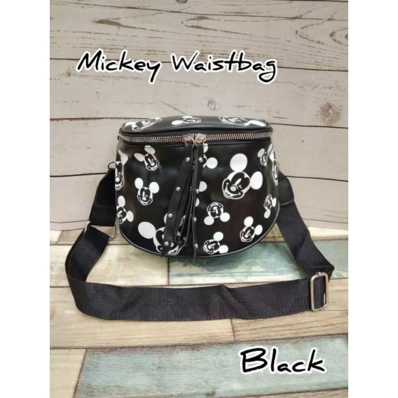 Tas selempang waitsbag Anello Mickey import
