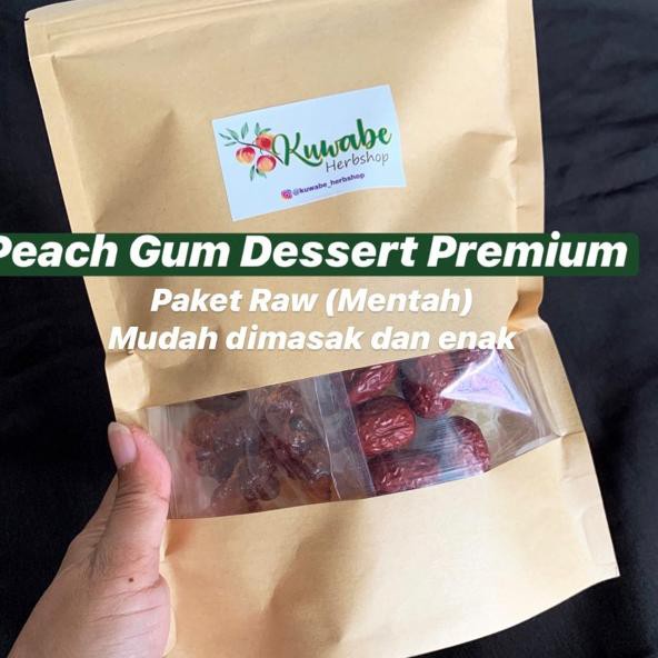 

RESTOCK PEACH GUM DESSERT [Family Pack] / Paket Raw (mentah)/TaoJiao Set (6-7 cups 400ml)