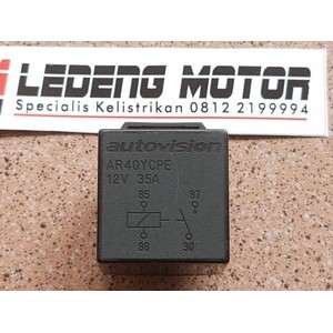 AR51YCPE 12v 87a pemutus kaki 5 Relay Autovision Relai Rellay Bagus