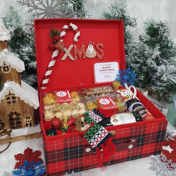 

Paket Dekorasi Hampers Natal Christmas Parcel Hadiah Kue Kering 128 .