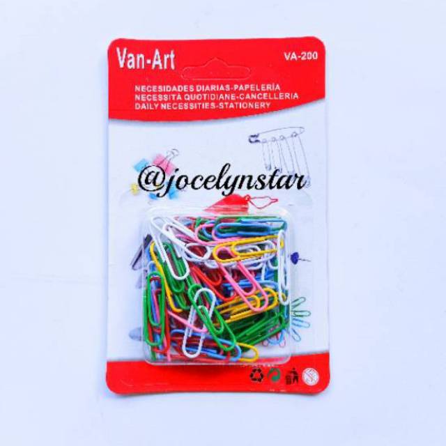 

Paper clip warna / vinyl paper clips