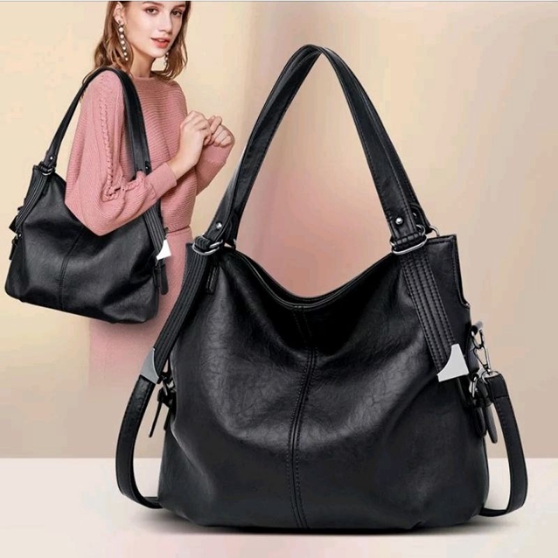 TAS WANITA SELEMPANG/TAS WANIITA IMPORT TERBARU/TAS IBU-IBU TERBARU SS12577