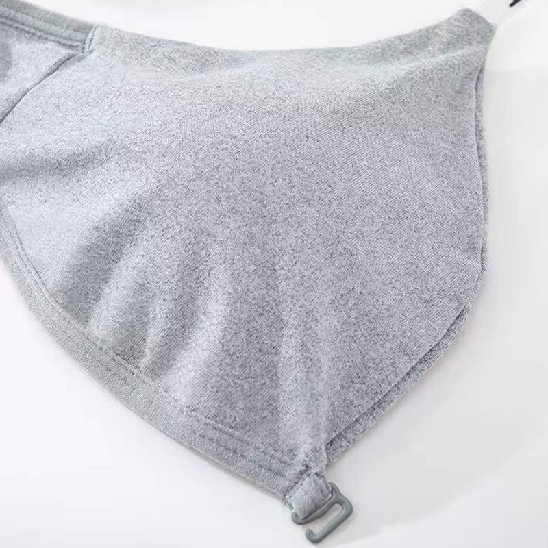 Bra Sexy Wanita Cup Open Front Kancing Depan Tanpa Kawat Adjustable Import