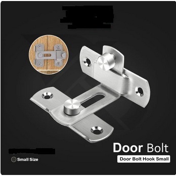 Grendel Slot Pintu Lemari Geser Sleeding Sliding Gembok Stainless