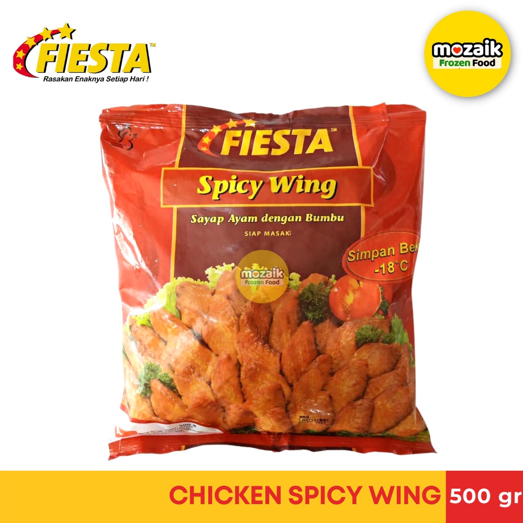 

Spicy Wings Fiesta Frozen Food Palembang 500gr & 400gr