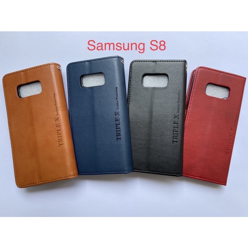 Leather wallet  New Samsung S8