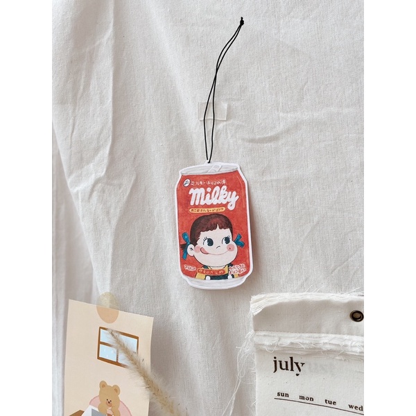 SYSCENT AIR FRESHENER (Parfum Mobil / Pengharum Ruangan) MILKY CAN