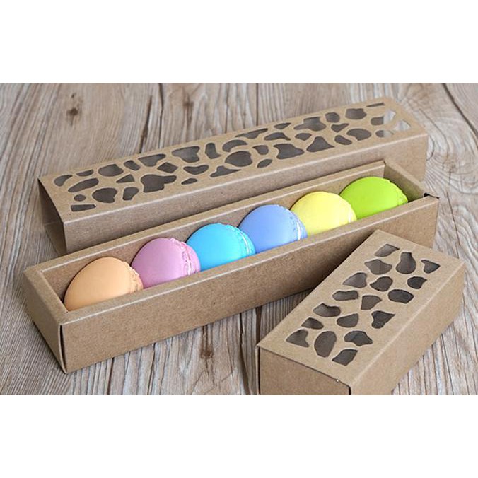 

Box Kotak Gold Macaroon Coklat Valentine Acara Design Packaging