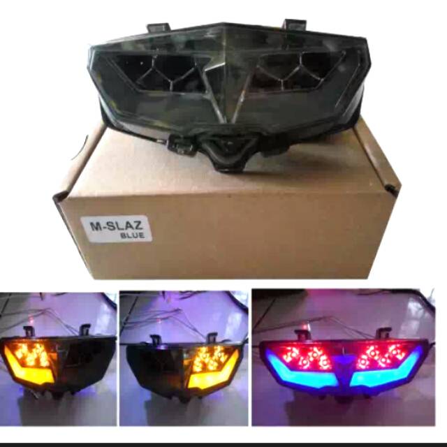 Lampu stop motor Yamaha Xabre LED 3in1.