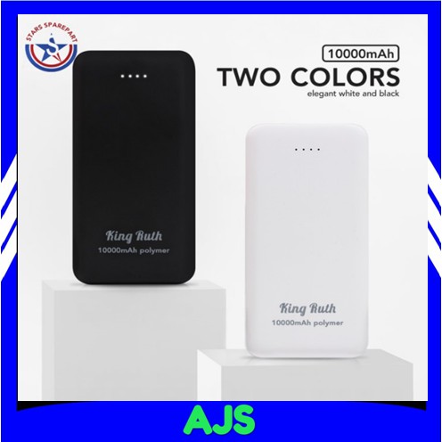 Portable Power Bank 10000mAh 37Wh Quick Charge King Ruth K888