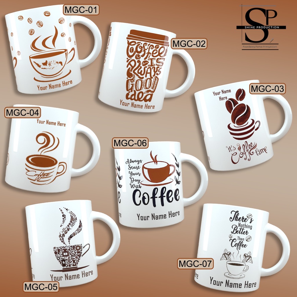 Mug Coffee Bahan Keramik Anti Luntur