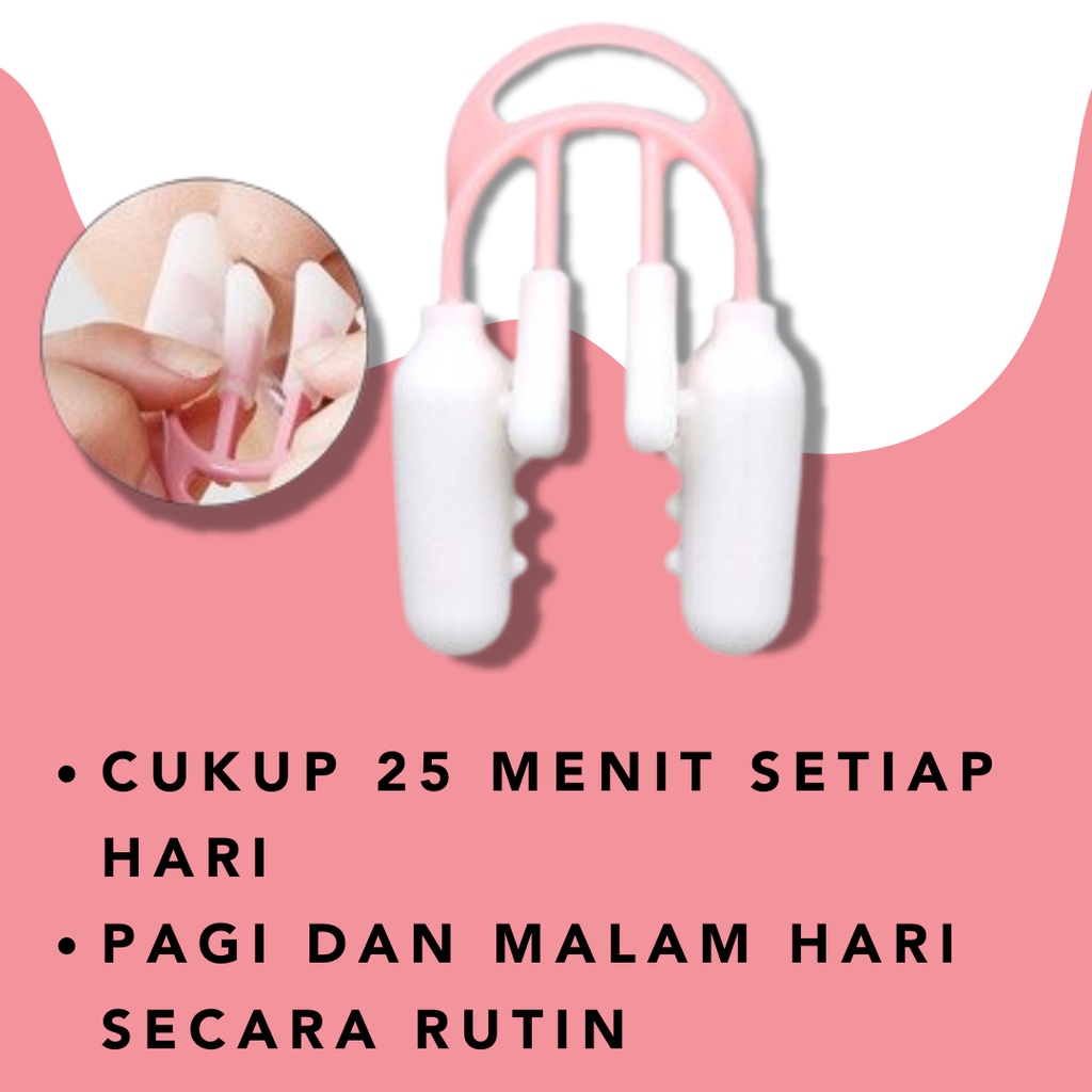 Magic Nose Shaper 2 in 1 Nose Lift Up Alat Penjepit Pemancung Nose Lift Jepitan Hidung Pesek Biar Mancung Alami Pria Dan Wanita Original Permanen