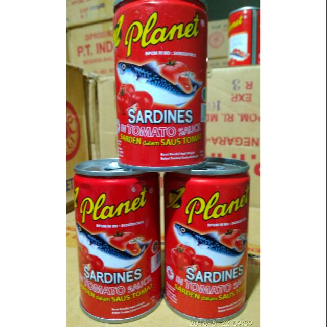 

Sarden Planet saus tomat 155gr