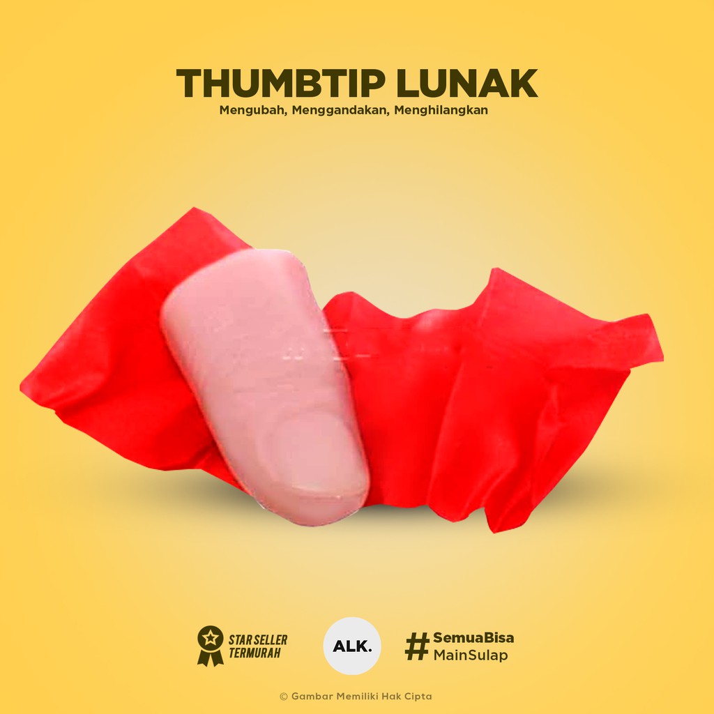 Thumbtip ( Alat Sulap Jempol Palsu )