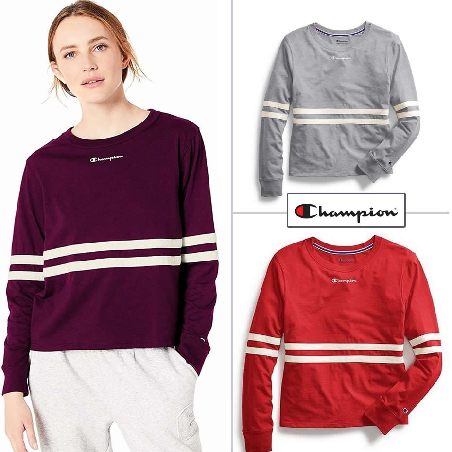 champion heritage long sleeve