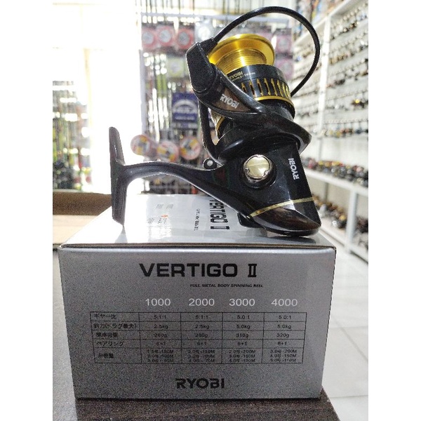 reel ryobi vertigo II 3000 hp