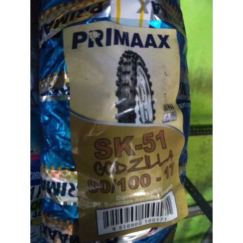 ban cros/trail primaax SK-51 ring 17 ukuran ban 90/100-17 godzilla