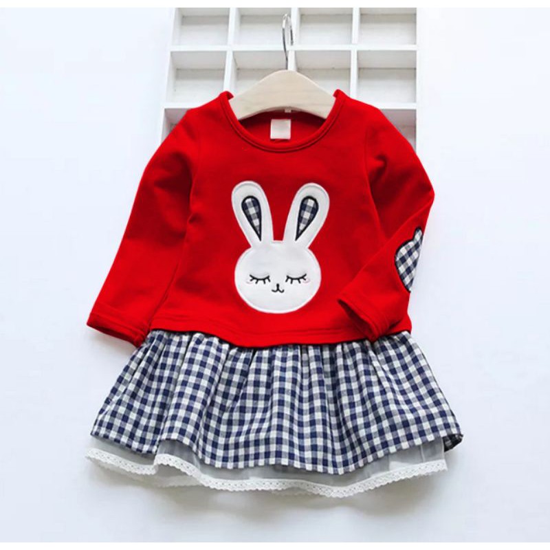 Dress Anak Cewek / Dress Anak Usia 3-5 Tahun / Dress Anak Korea / Dress Rawnie