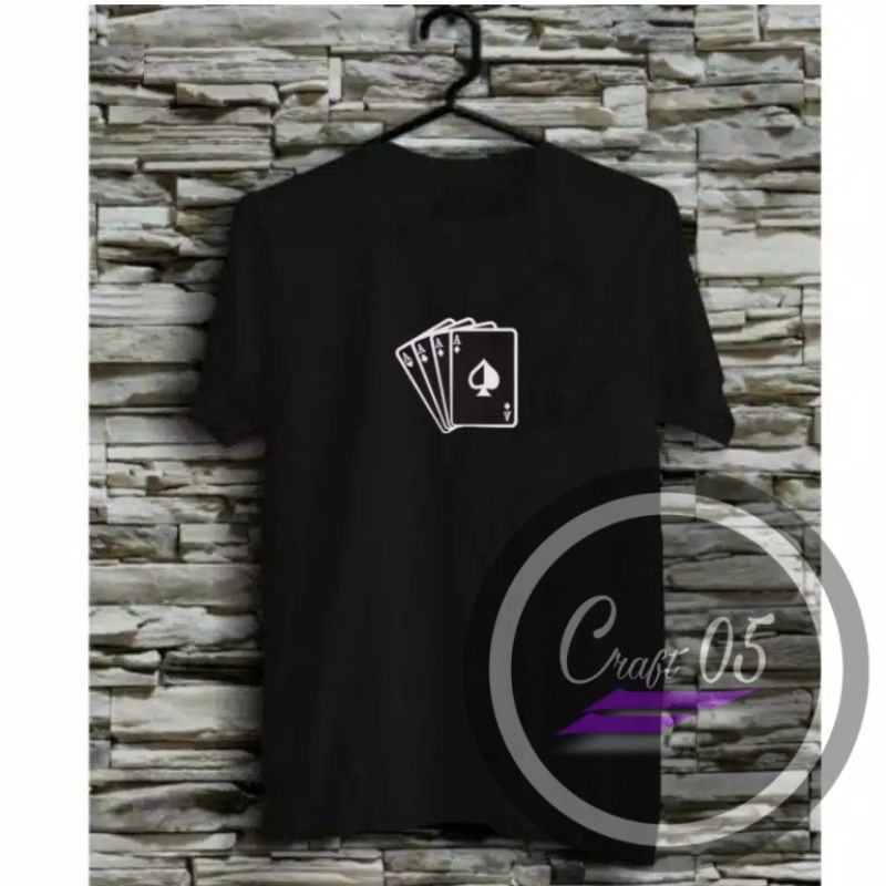 Kaos Kartu Remi / Kaos Kartu / Kaos Kartu Remi AS / Kaos Distro