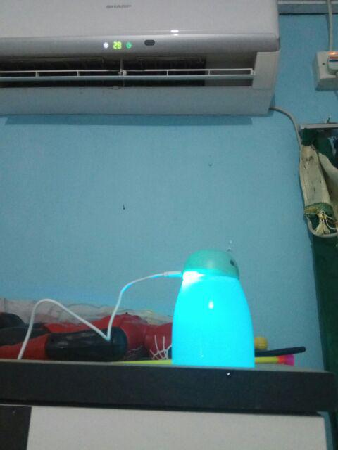 Humidifier Baymax 400ml Led Rgb Usb | Penyegar & Pelembab Udara Ruangan & Mobil