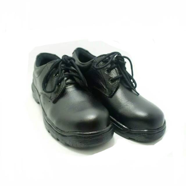 PAS DAN NYAMAN DIPAKE/ Sepatu safety booth tali king Arthur kulit asli home industri Cibaduyut