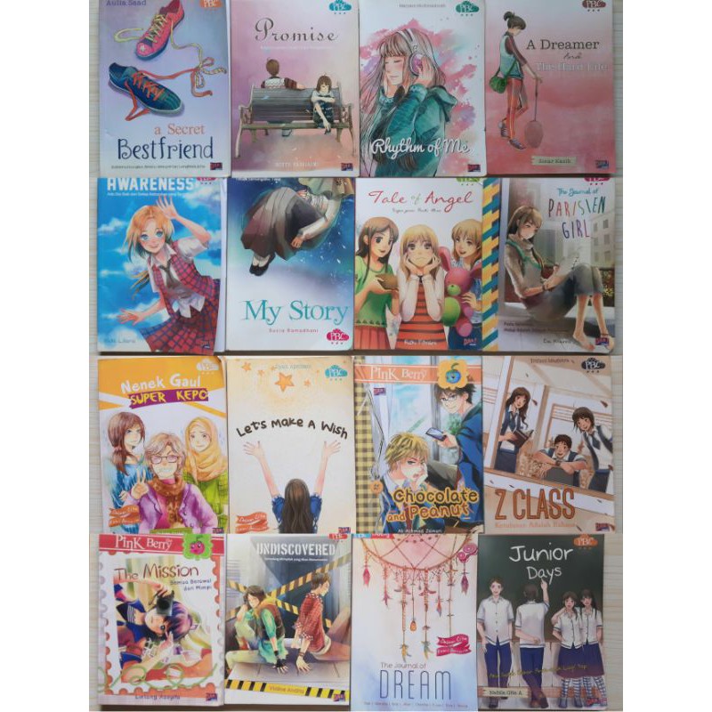 Novel bekas Pink Berry Club (PBC) Dar mizan
