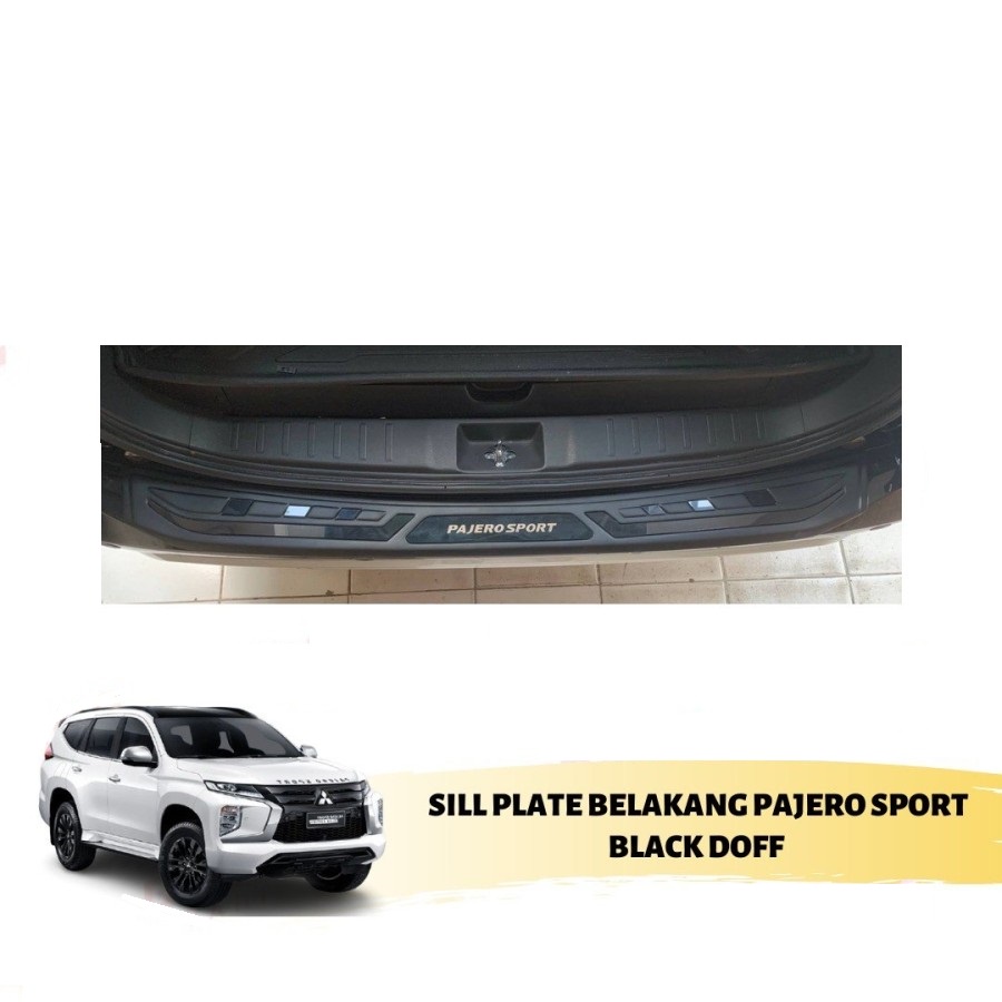 Sillplate Belakang Pajero Sport 2021