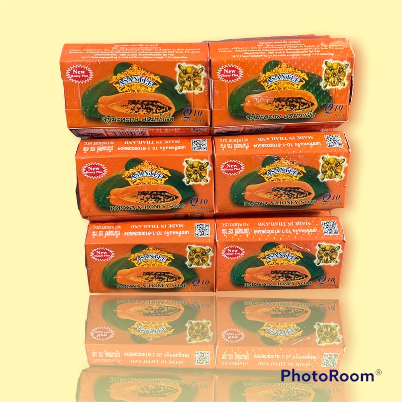 SABUN ASANTEE HONEY PAPAYA & HONEY SOAP ORIGINAL dan RICE MILK