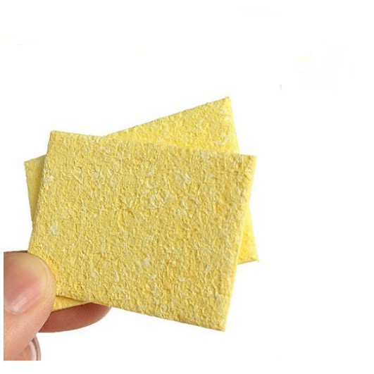 2PCS [SDR-9008] SPON BUSA PEMBERSIH MATA SOLDER CLEANING SPONGE UKURAN 6 X 6 CM