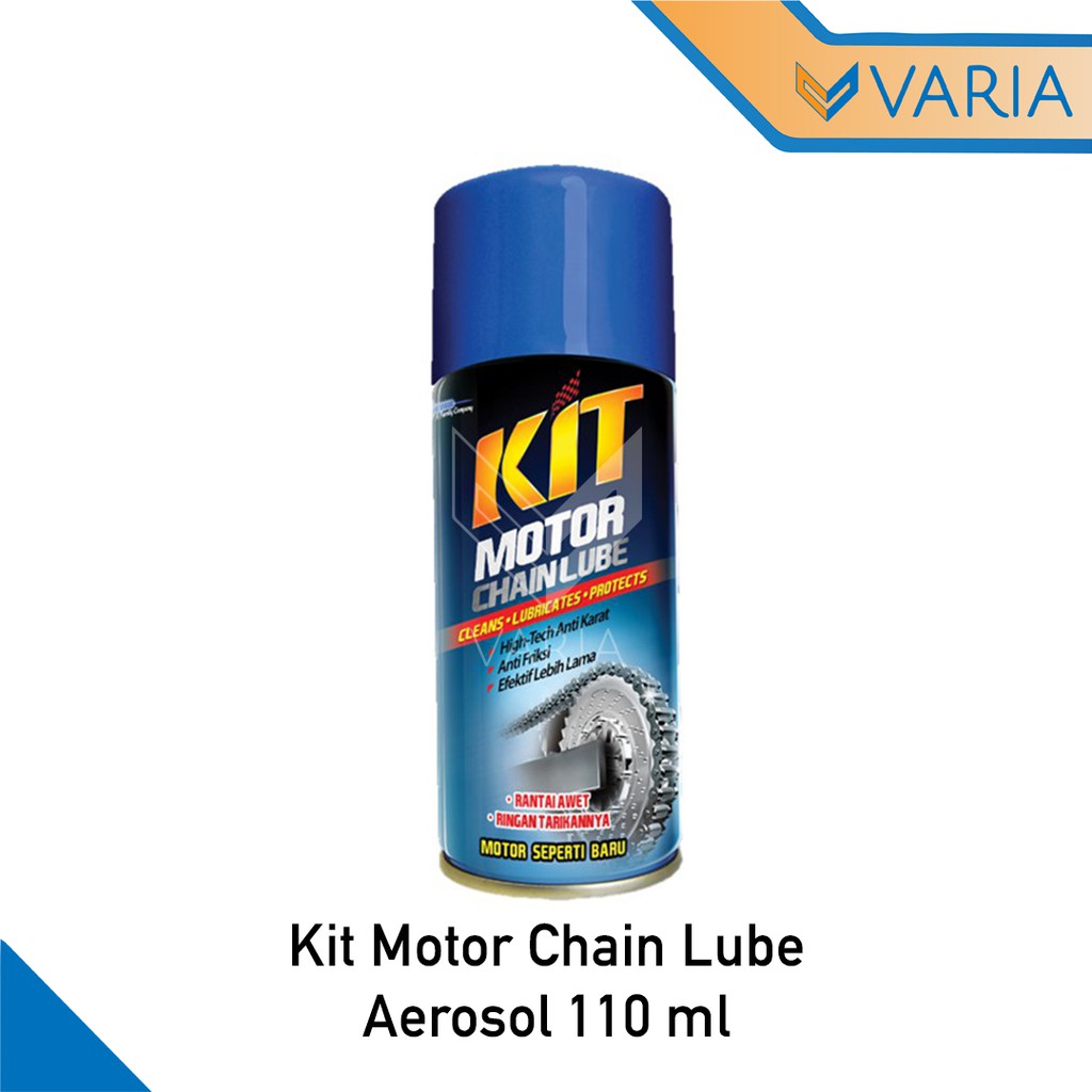 Kit Motor Chain Lube Oli Pelumas Rantai Aerosol 110 ml