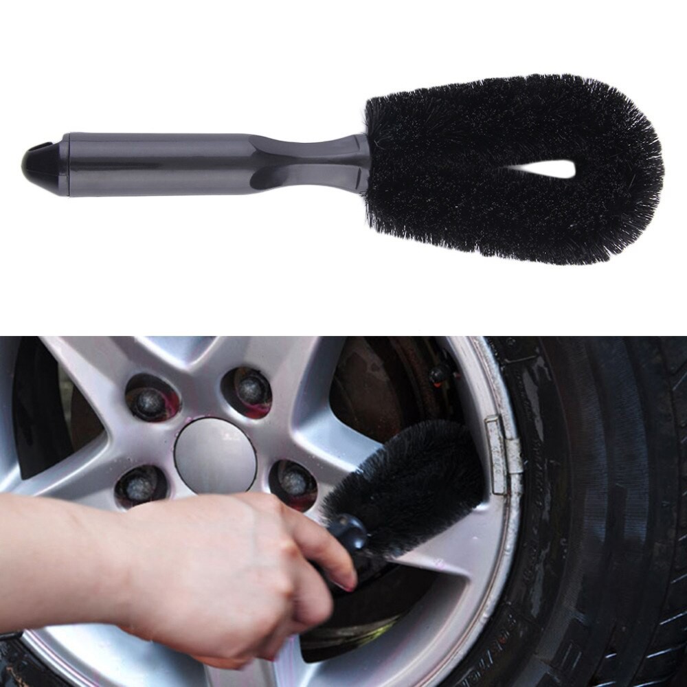 SIKAT VELG Pembersih Pelek Ban Mobil Motor Wheel Brush Rim Tire Premium Sikat Pembersih Velg Mobil