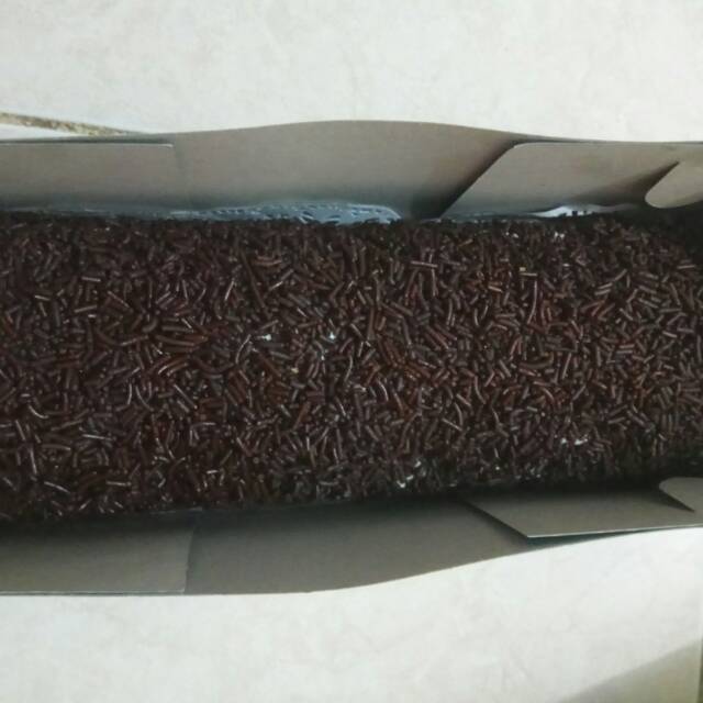 Bolu gulung coklat meses