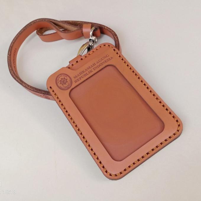 

Office & Stationery | Document Organizer | Tali Gantungan Name Tag Id Card Mahkamah Agung Kulit Asli | Best Seller