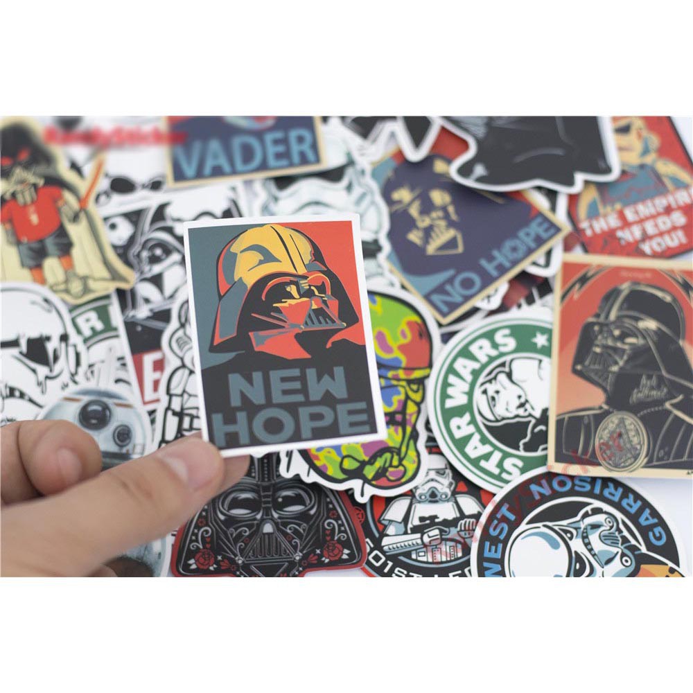 Grab Medan 25 PCS Stiker Tempel Star Wars Unik PRS