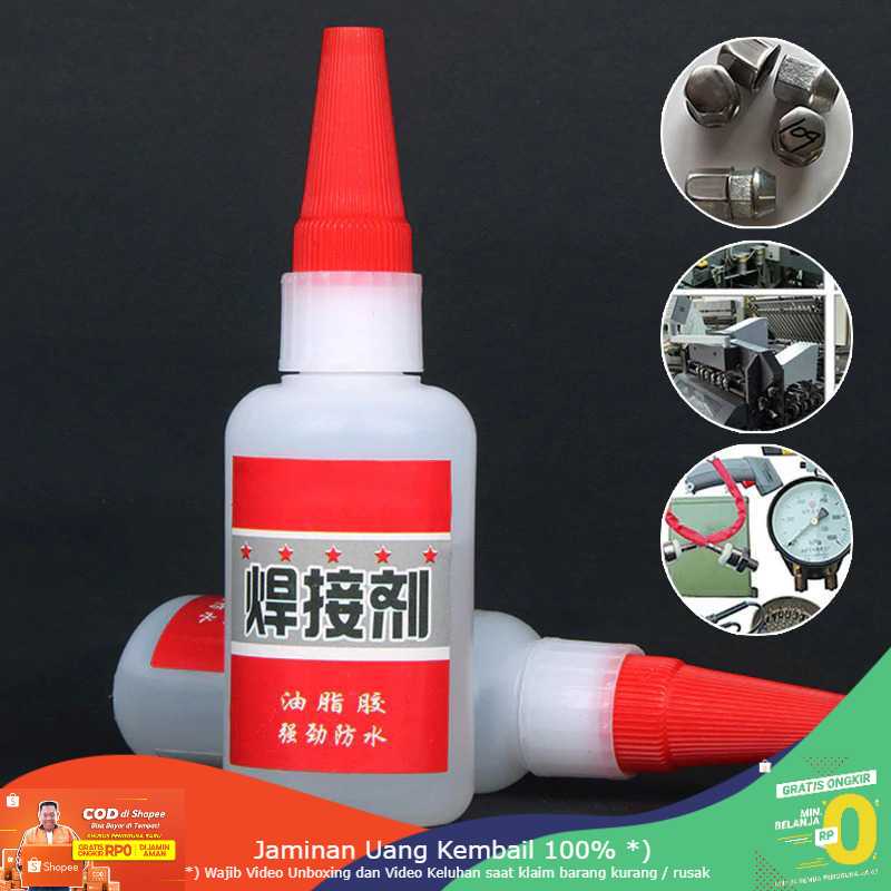 (BISA COD) RVOSTR Kaisi Lem Universal Glue Plastic Wood Metal Tire Repair 50ml - YC-065