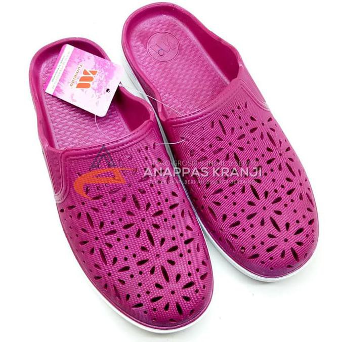 NEW STOCK GROSIR SANDAL - SEPATU SANDAL KARET WANITA YUMEIDA 8031L