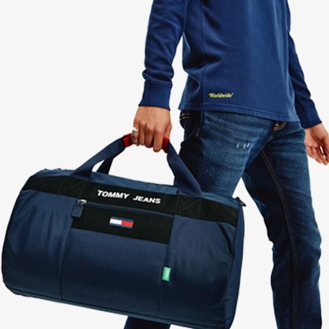 TAS TRAVEL BAG TOMMY HILFIGER TJM ESSENTIAL DUFFLE BAG ORIGINAL SD4524SX