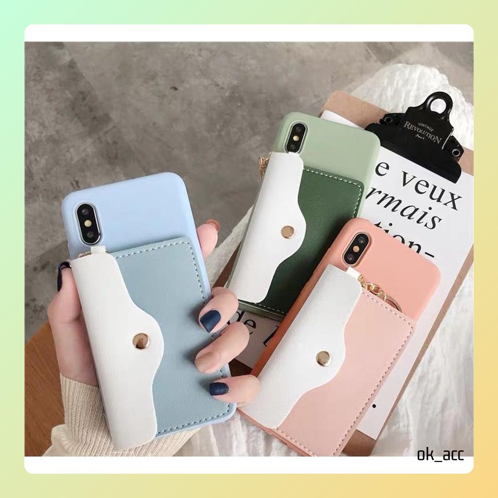 Casing Tali Panjang FH72 WM For Iphone 6 6s 6g 6+ 6s+ 7 8 7+ 8+ X Xs 11 12 13 14+ Plus Pro Max