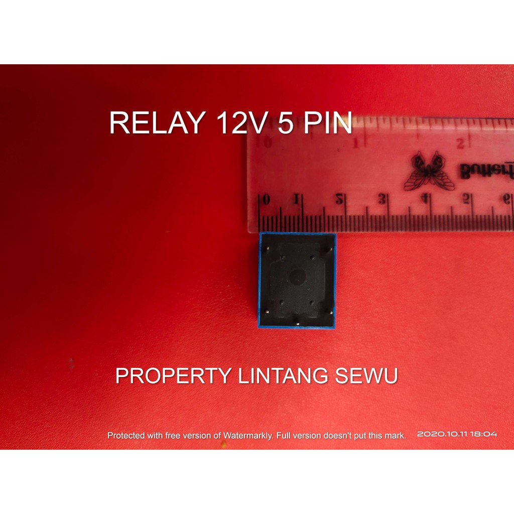 RELAY RILAY RILAI N12V 12 VOLT 5 PIN 5 KAKI T73